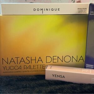 Natasha Denona Yucca Palette - Yellow Green Gradient Eyeshadow bundle